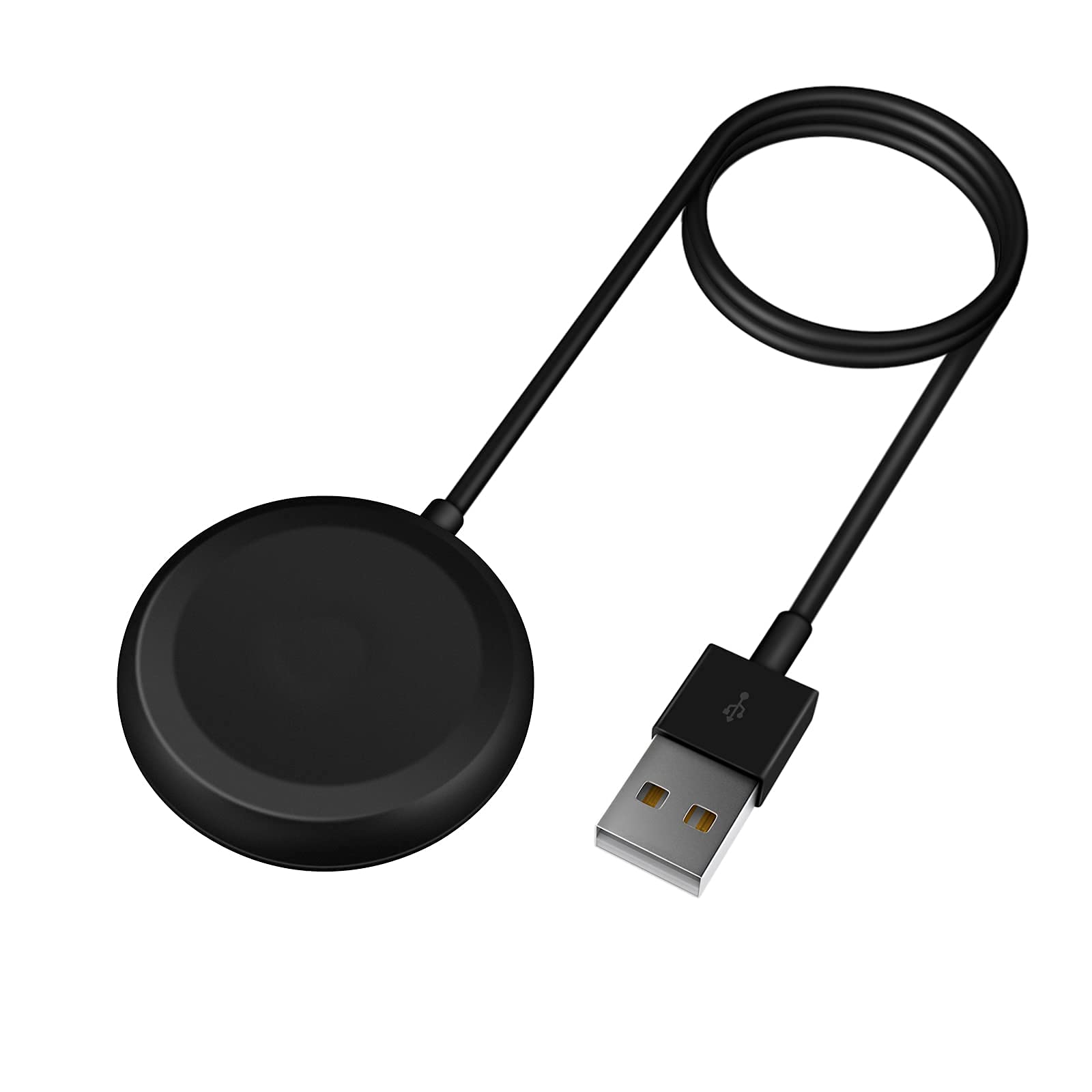 ZORBES USB Watch Charger Compatible for Samsung Galaxy Watch, Portable Charging Dock for Galaxy Watch 4 for Galaxy Watch 3 41mm/45mm, for Galaxy Watch Active 1/2 (Black, 1m) ZORBES USB Watch Charger Compatible for Samsung Galaxy Watch, Portable Charging Dock for Galaxy Watch 4 for Galaxy Watch 3 41mm/45mm, for Galaxy Watch Active 1/2 (Black, 1m)
